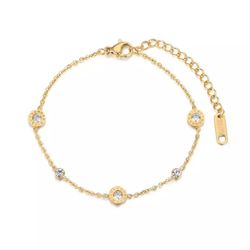 ARMBAND RIVIERA GULD