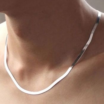 Halsband - Snake bone chain