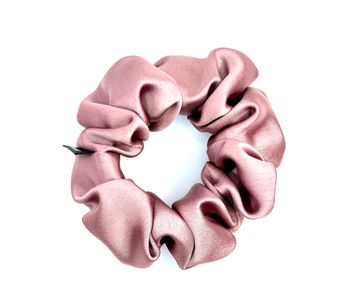 Satin scrunchie - Dusty Pink