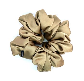Satin scrunchie - Gold