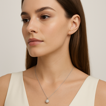 HALSBAND - SILVER SPARKLE (Limited edition)