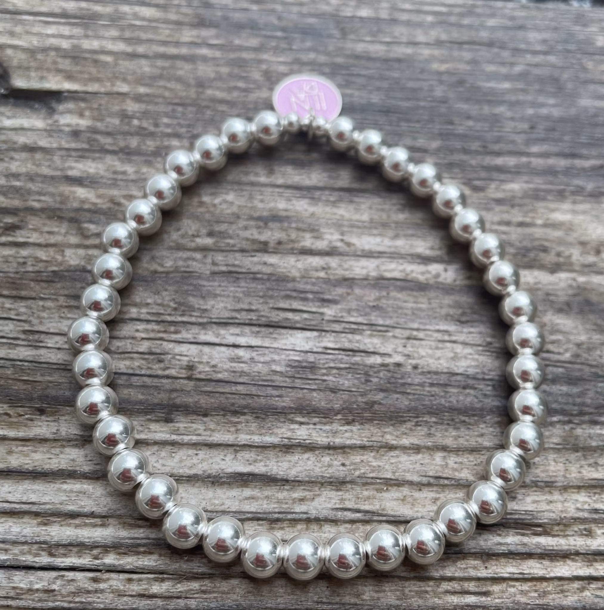 5 mm silverpärlor