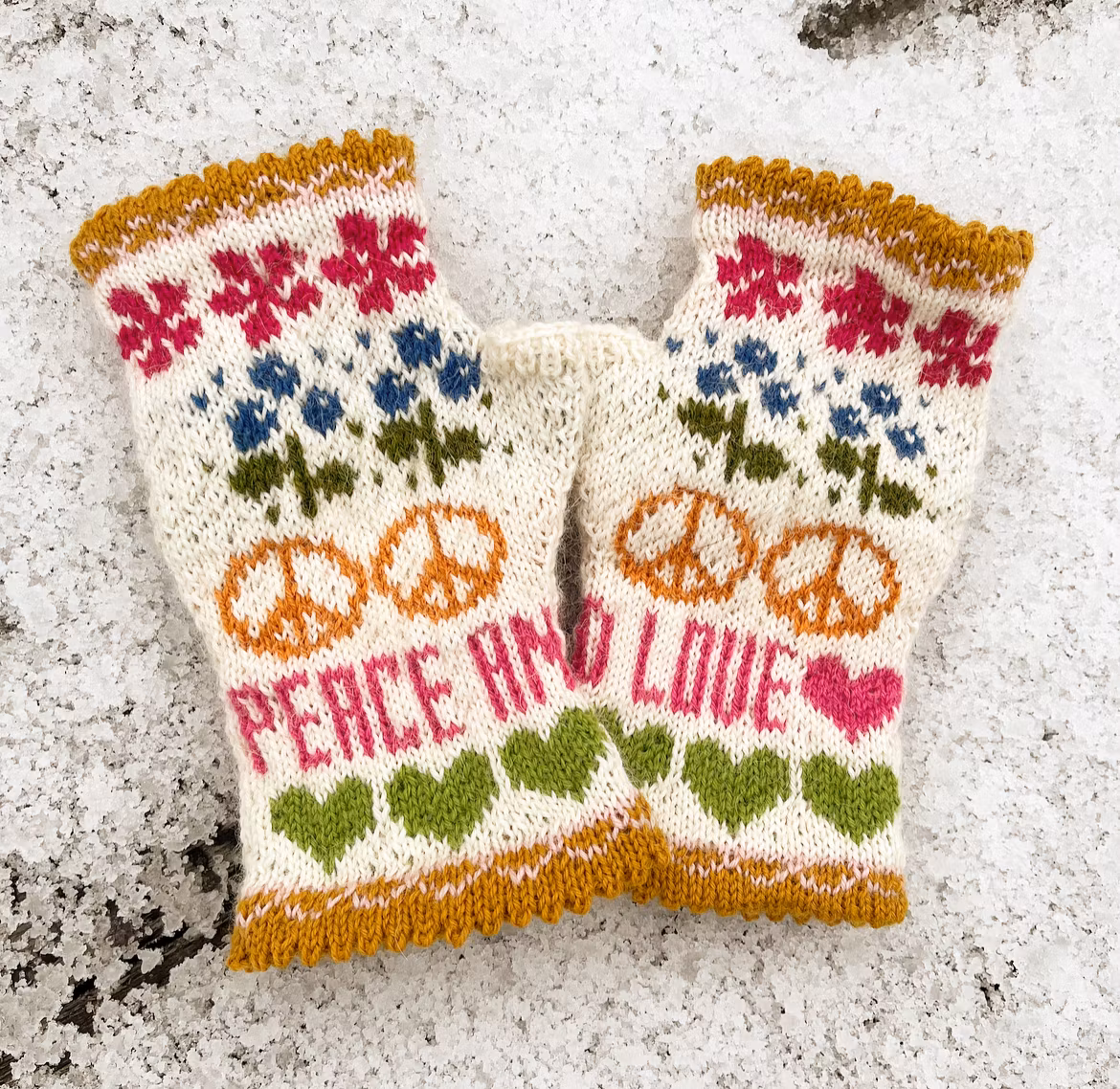 Peace and love för lite smalare händer