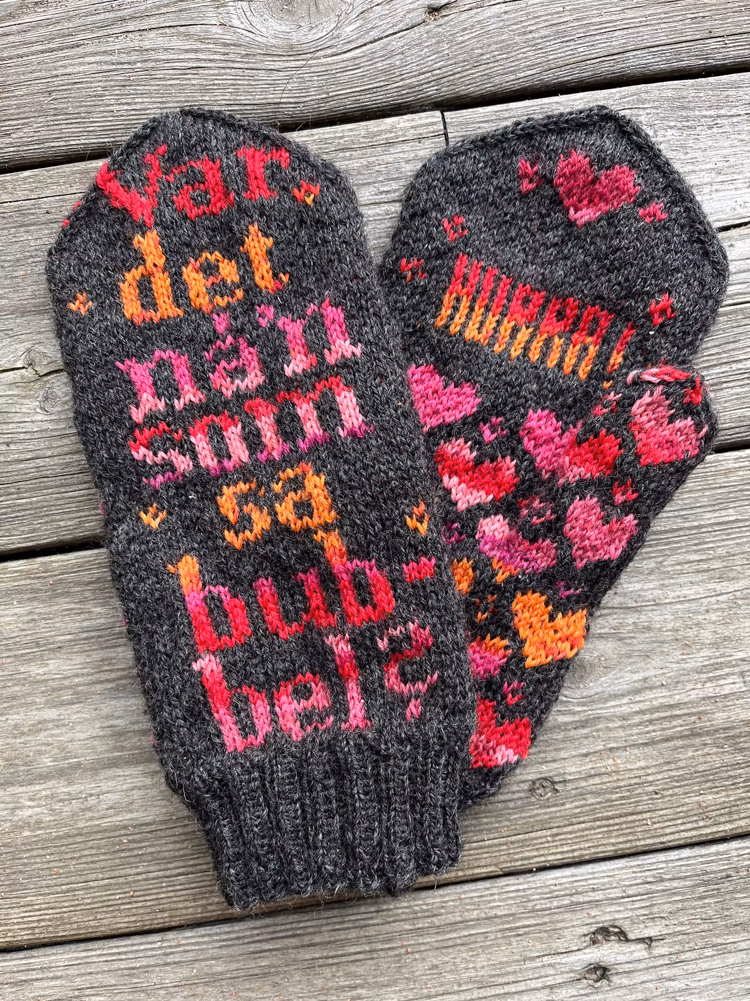 Var det nå’n som sa bubbel?