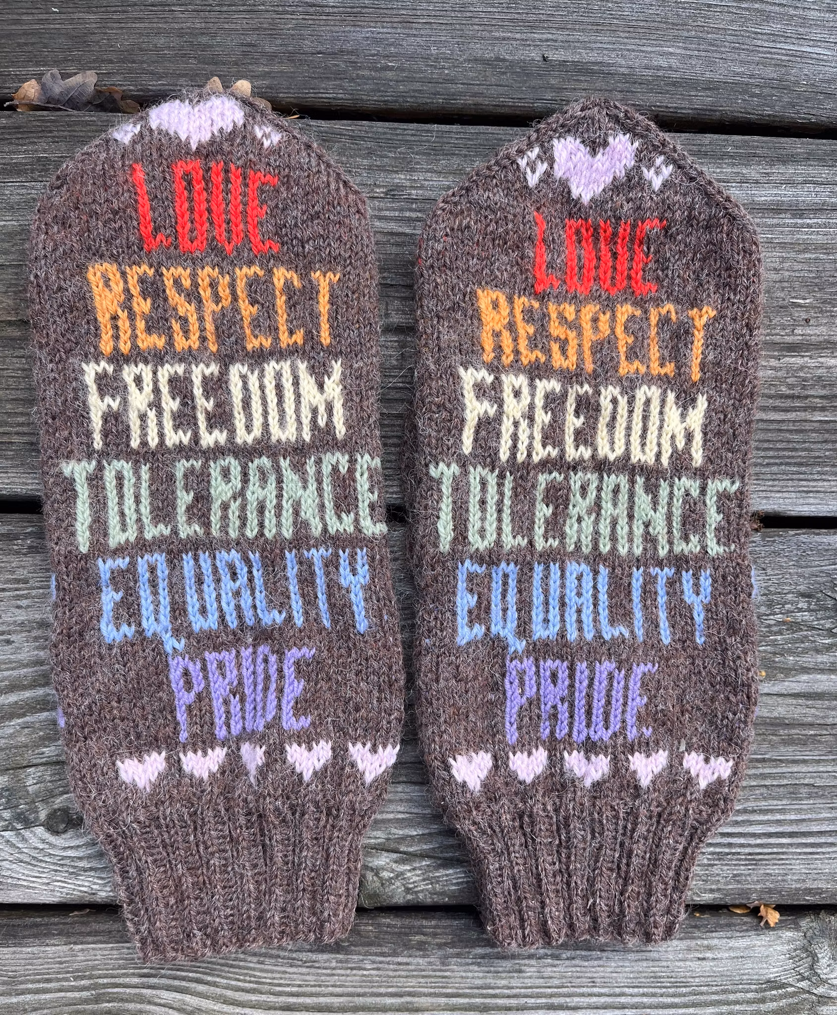 Pride-vantar, bruna