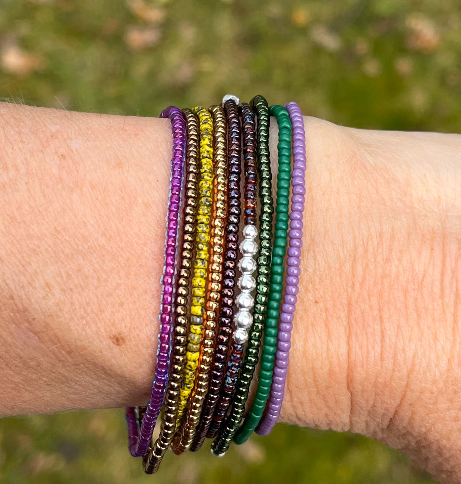 Höstvänliga armband