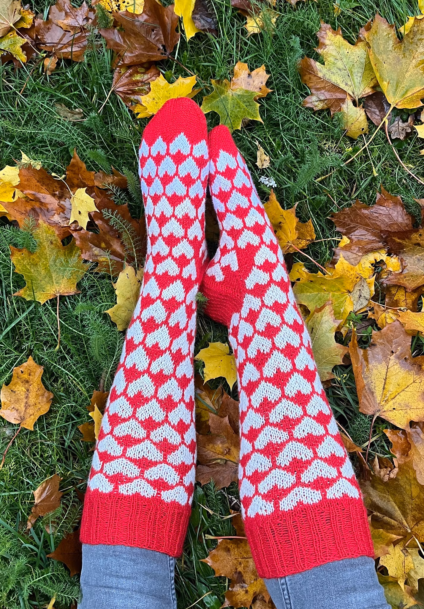 Kärleksstrumpor med skönhetsfel