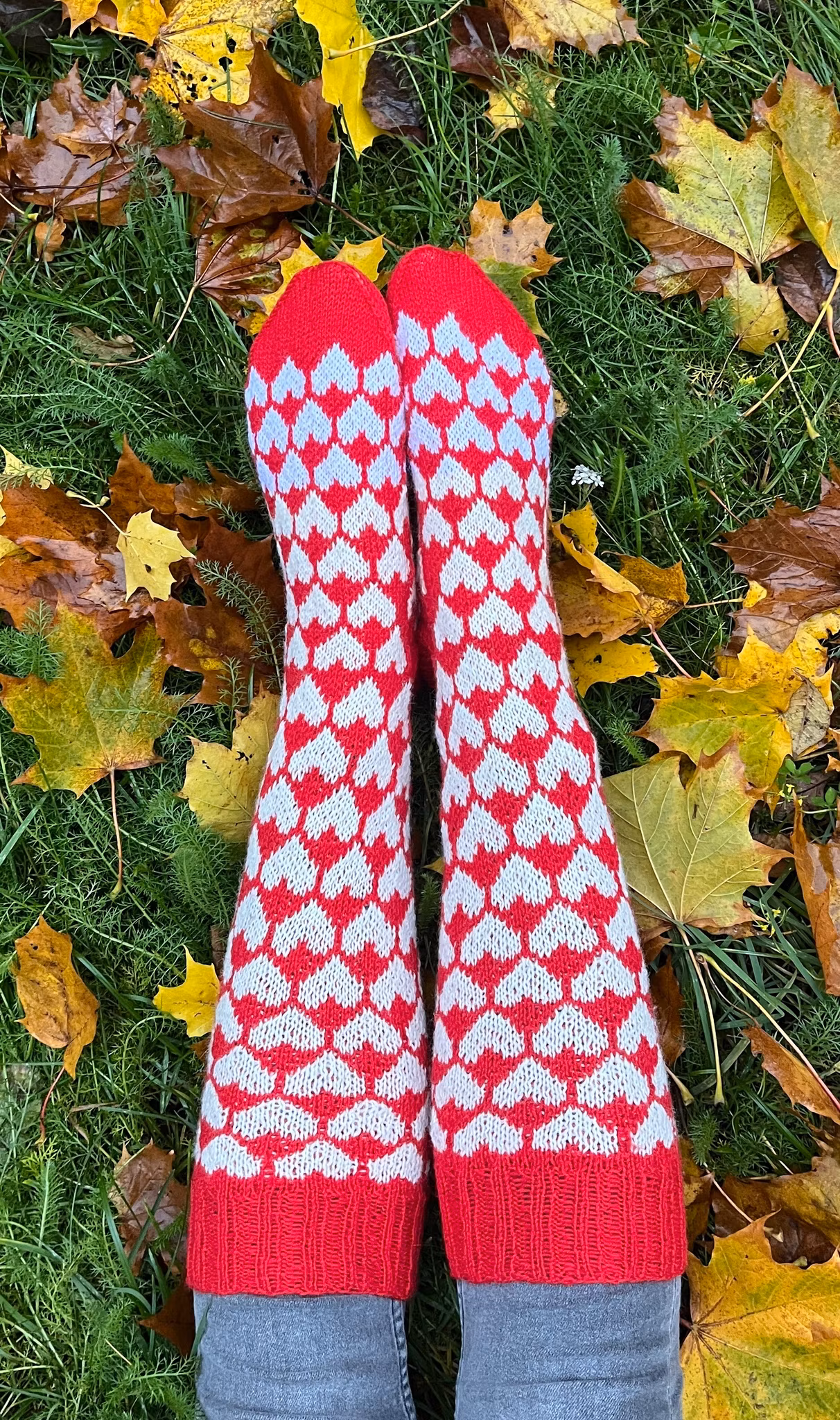 Kärleksstrumpor med skönhetsfel