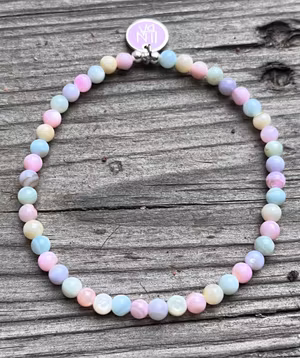 Snäckskalsarmband, enkelt