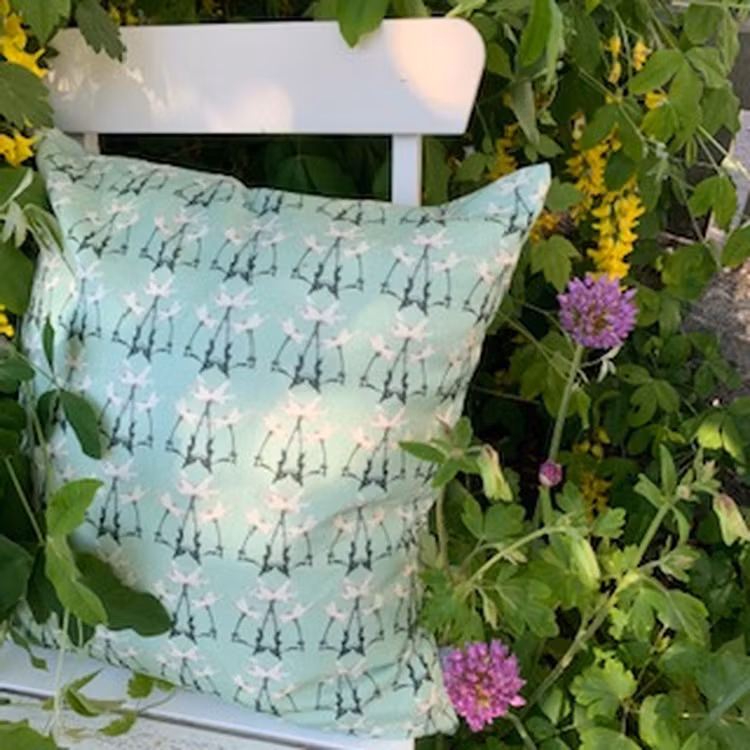 Pillow Springtime Green
