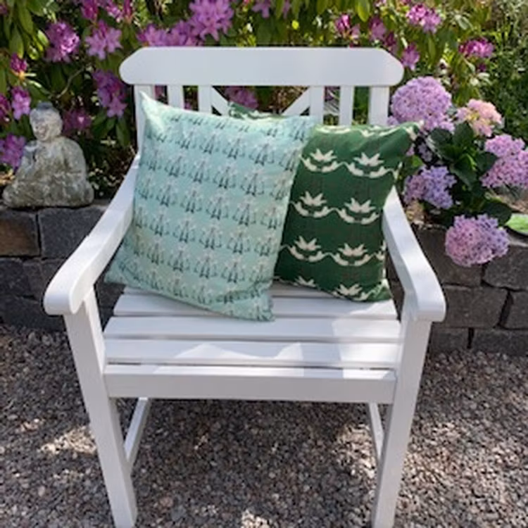 Pillow Springtime Green