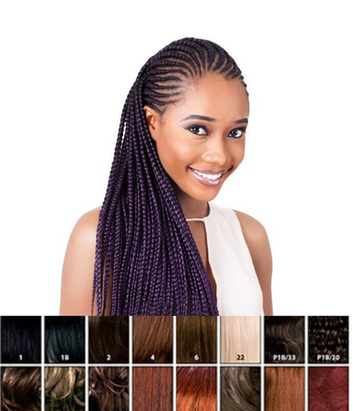 Dream Hair Braids Exception 40"/101cm 165g Synthetic Hair color 1B