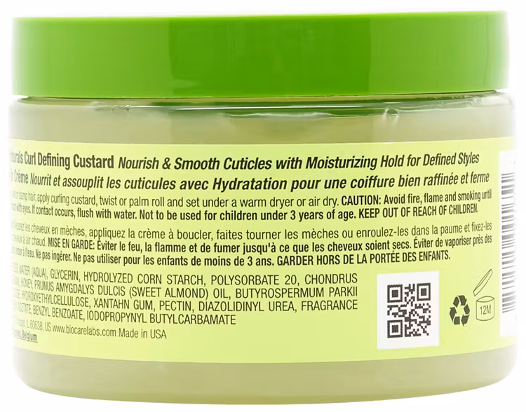 BioCare Sverige Curls & Naturals Curl Defining Custard 340g
