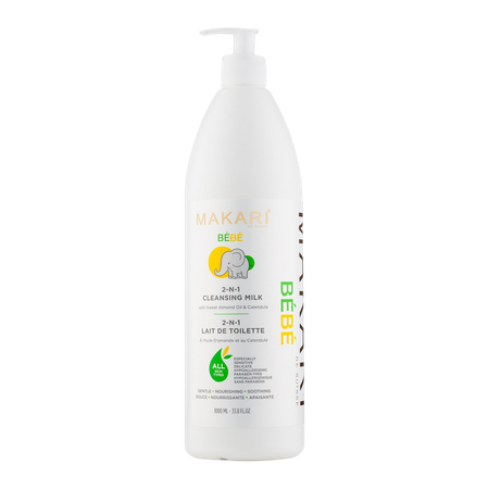 Makari 2-in-1 Cleansing Milk - 1000ml