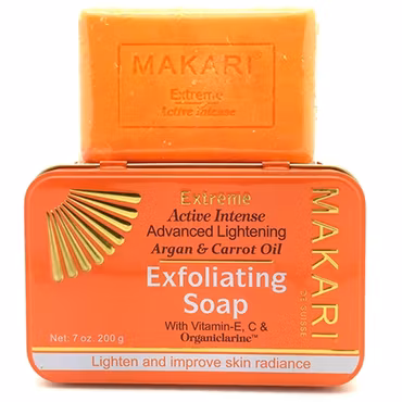 MAKARI Extreme Argan & Carrot Oil Exfoliating Soap 200g