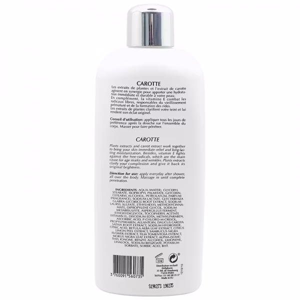 Pr. Francoise Bedon Carotte Unifying Lightening Body Lotion 500ml
