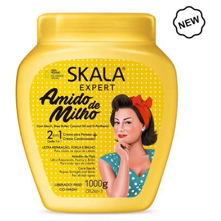 Skala Amido De Milho Cream 1000g 2 in 1