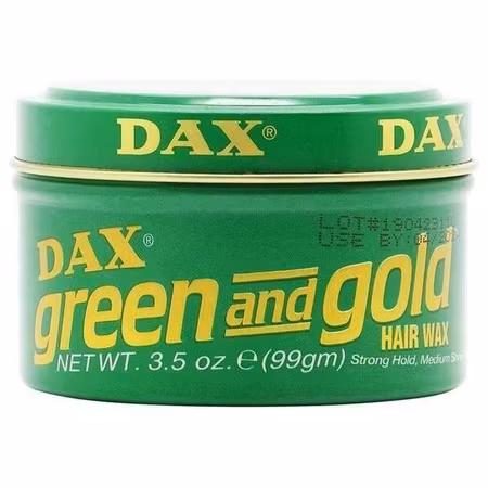 DAX Green and Gold Hair Wax 99g