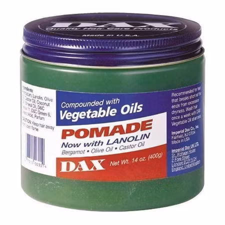 DAX Vegetable Oils POMADE Now with LANOLIN 400g
