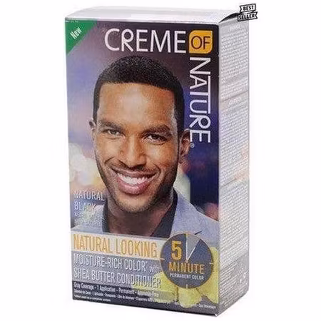Creme of Nature Moisture-Rich Color with Shea Butter Conditioner Natural Black