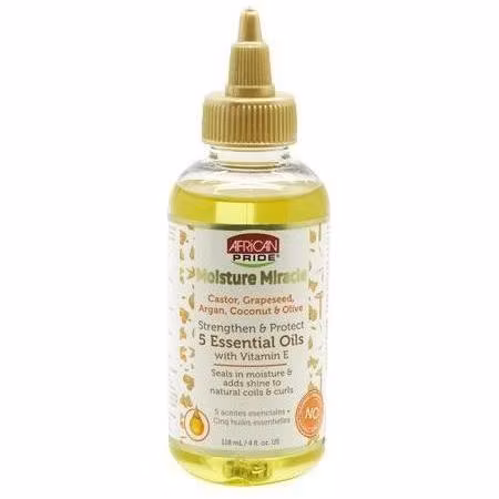 African Pride Moisture Miracle 5 Essential Oils 118ml