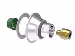 Kopplingsbricka V6 Blå - Dy 15x2,5