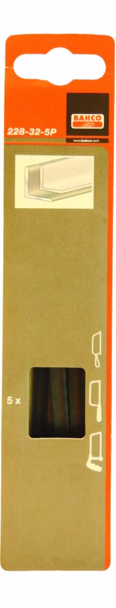 Sågblad 5-pack till Minibågfilen Bahco 268