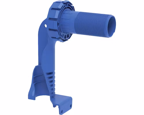 Bockfixtur V6 Blå för alla rör-i-rör med 25mm skyddsrör