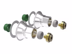 Blandarfäste V6 Blå 160cc