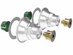 Blandarfäste V6 Blå 150cc