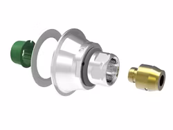 Ventilfäste V6 Blå - Dy 16x2,0-2,25