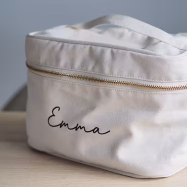 Sminkväska med namn
