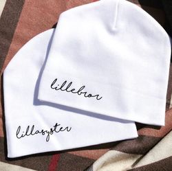 Babymössa med namn