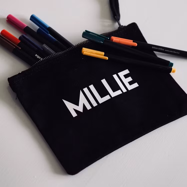 Personligt pennfodral - Kvadrat