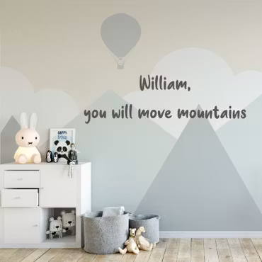 Personligt text - svart