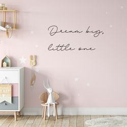 Dream big - svart