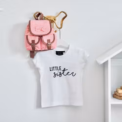 Syskon t-shirt - Vit