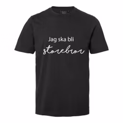Jag ska bli storasyster/storebror - Svart