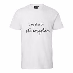 Jag ska bli storasyster - vit