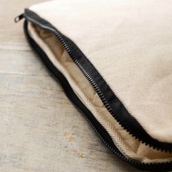Personligt laptopfodral  15" - Naturvit
