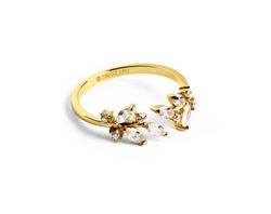 Ring "Flowers" - Guld