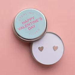 Valentines day - Örhänge silver