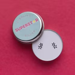 Superstar - Örhänge silver