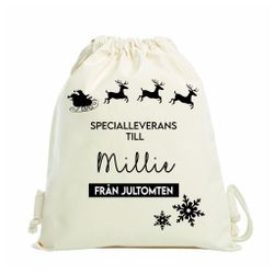 Personlig julklappssäck