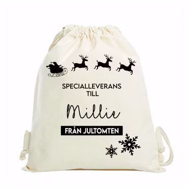 Personlig julklappssäck