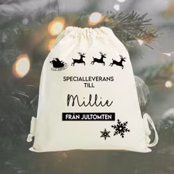 Personlig julklappssäck
