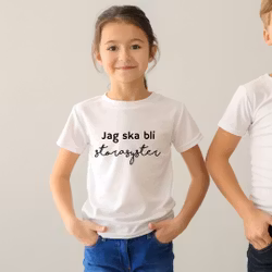 Jag ska bli storasyster - vit