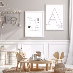 Personlig Födelsetavla - Bokstav