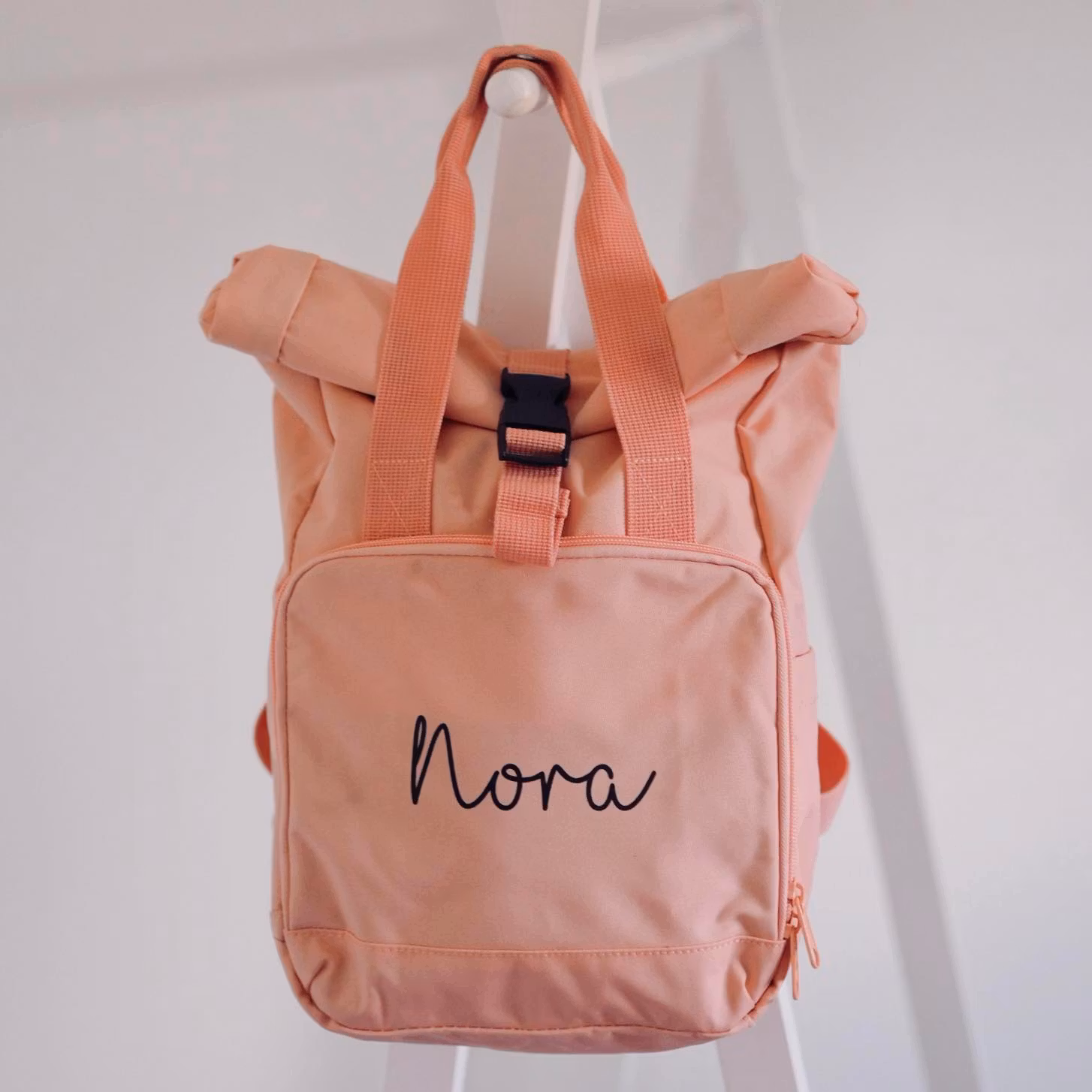 Ryggsäck mini med namn - Rosa