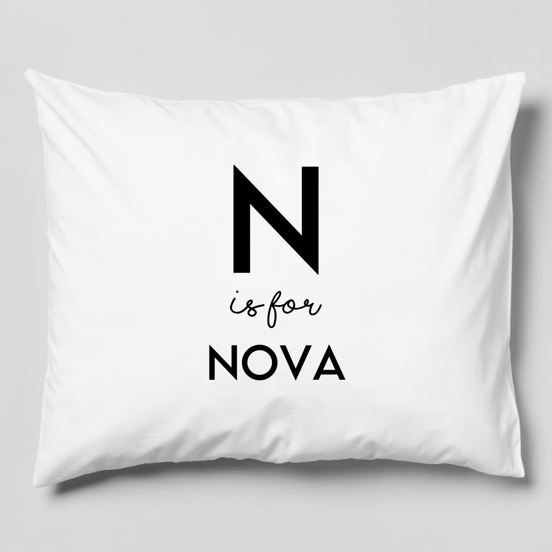 Personligt örngott - Örngott med namn